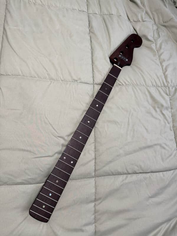 NoName Wenge Jazz Bass Neck image 1