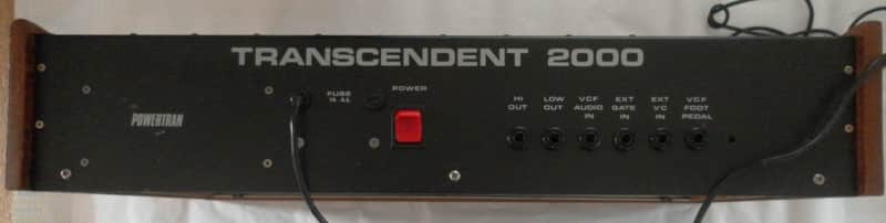 Original Powertran Transcendent 2000 rear panel image 1