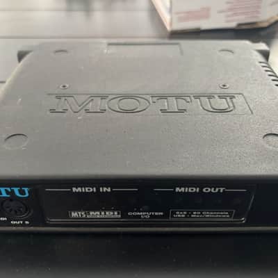 MOTU Micro Lite USB MIDI Interface 2006 - Present - Black image 4