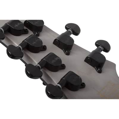Schecter Omen Elite-7 Multiscale 7-string Electric Guitar - Charcoal image 17