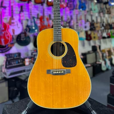 Martin Rich Robinson Custom Signature Edition D-28 Acoustic Guitar - Natural w Vintage Style Case, Free Plek and Setup, 787 image 4