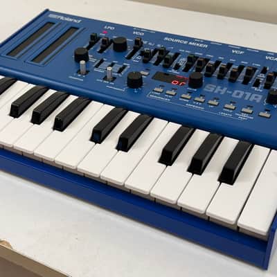 Roland SH-01A 2017 - BLUE w/KM25 keyboard + Decksaver image 11