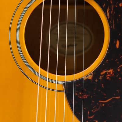 Epiphone Hummingbird Tribute Acoustic Guitar - Antique Natural image 12