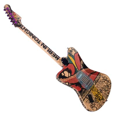 Deimel Guitarworks Firestar Artist Edition "Berlin Tonight" - Offset Electric Guitar Built-in LesLee image 7