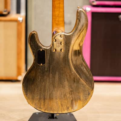 Ernie Ball Music Man 50th Anniversary StingRay 4 Special - Molten Gold image 6
