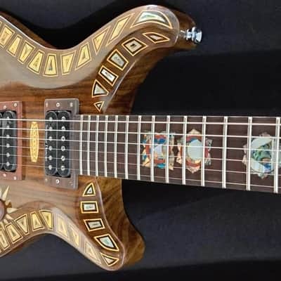 Electric Guitar Handmade by Blueberry Guitars Double Cutaway Seymour Duncan Pickups image 12