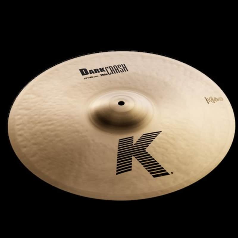 Zildjian 18" K Dark Thin Crash Cymbal - MINT! image 1