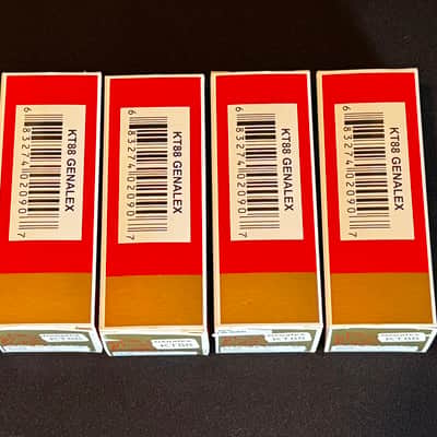 Genalex Gold Lion KT88 Power Tubes - Matched Quartet image 3
