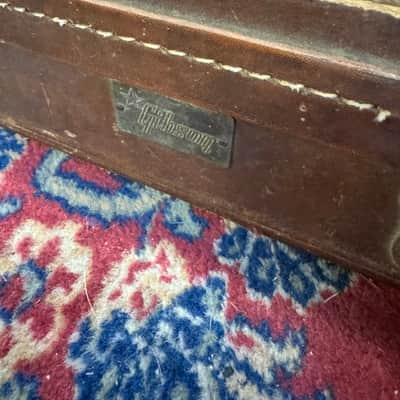 Gibson Les Paul Burst Goldtop Vintage Lifton Case 5 latch 1957 to 1960 image 6