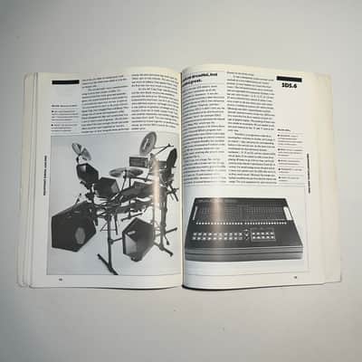 RARE vintage Simmons "The Complete Simmons Drum Book", 1987 image 2