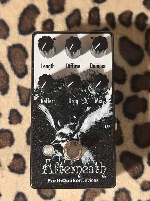 ROCK HALL X EARTHQUAKER DEVICES X DEREK HESS - LIMITED EDITION AFTERNEATH REVERB PEDAL