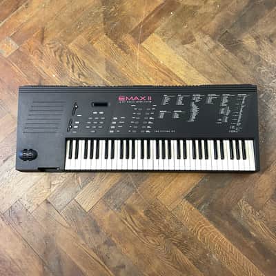 Lot of E-MU  Emax II Rackmount + Keyboard Sampler 1989 - Black - AS-IS