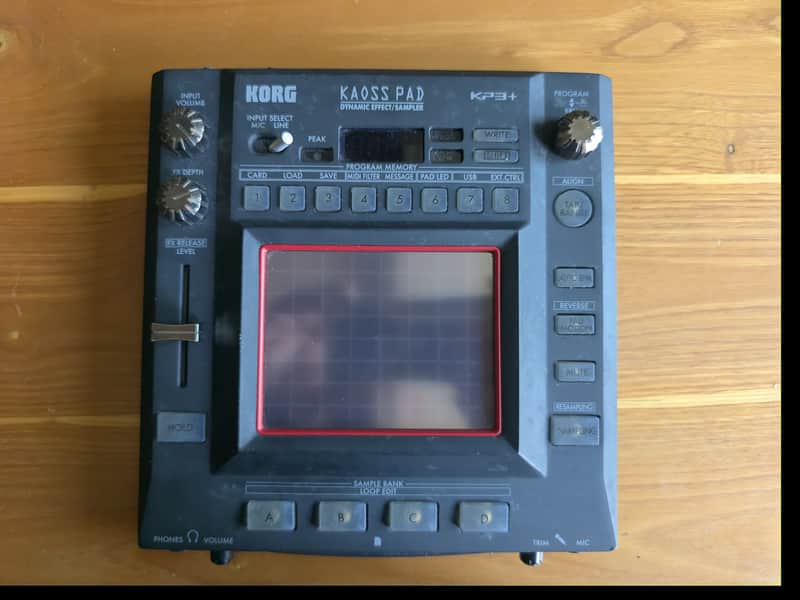korg kp3+ kaoss pad 3 effects fx controller + alimentatore kp3 plus + image 1