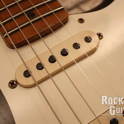 Fender  Stratocaster 1955 WW10 Wildwood Heavy Relic Ebony Custom Shop  2020 image 10
