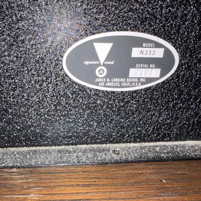 JBL N333 crossover pair 1970s image 4