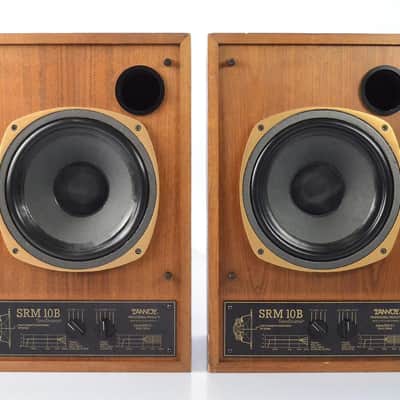 TANNOY SRM-10B 2-Way 10" Inch Monitors Speakers Pair Owned By Jerry Finn #27307 image 2
