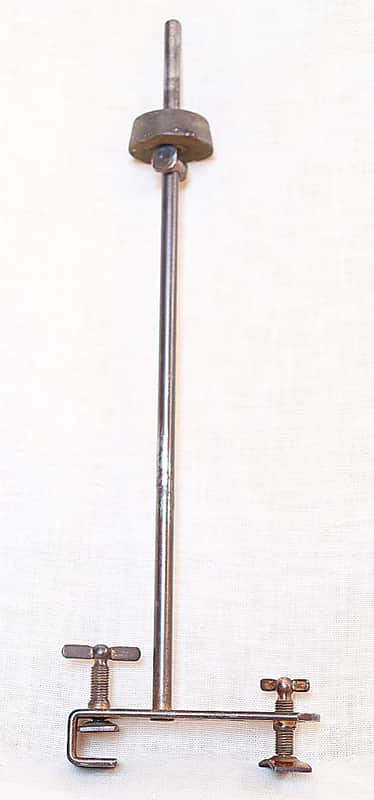 Rare Ludwig Accessory or Cymbal Arm, Brass Finish - 1920's image 1