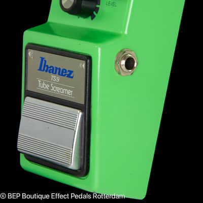 Ibanez TS-9 Tube Screamer 1992 s/n 339982 with JRC4558D made in Japan image 6