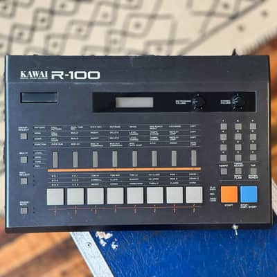 Kawai R-100 Drum Machine with Switcher Mod