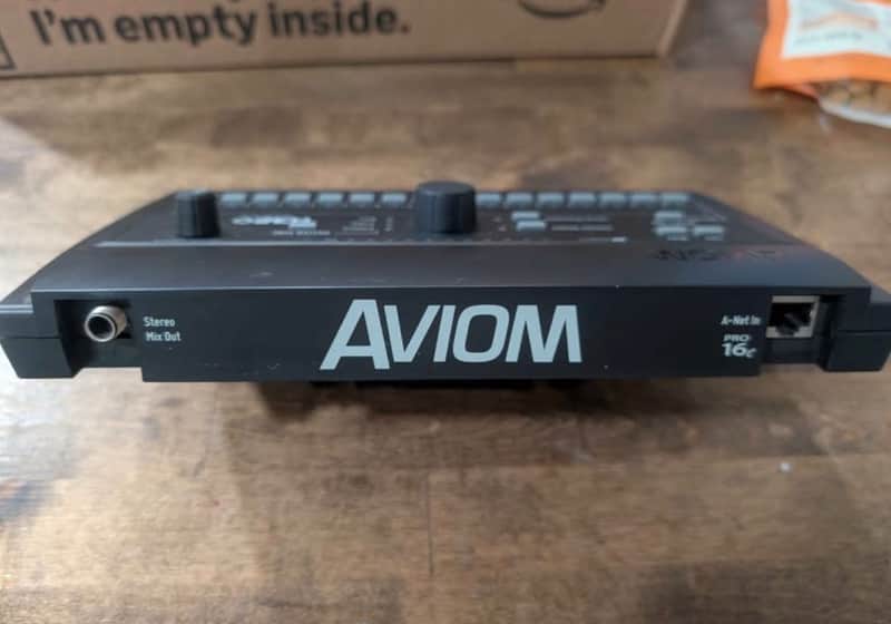 Aviom A320 32-Channel Personal Mixer 2010s - Black