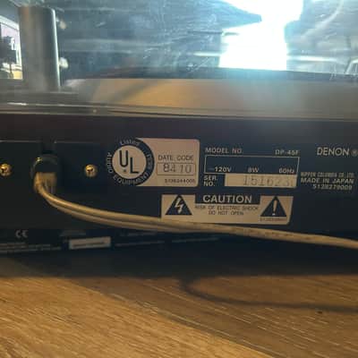 Denon DP-45F direct drive fully automatic turntable system image 7