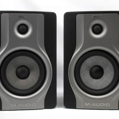 PAIR of M-Audio BX5 Carbon 5" Powered Studio Monitor Speakers image 1