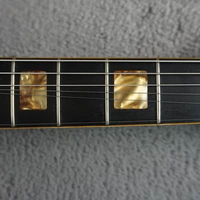 Firstman Liverpool Violin Guitar - Black - Hollow Body Japan image 9
