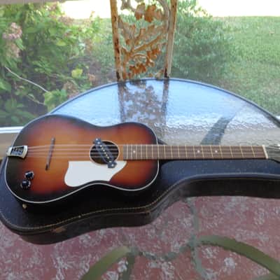 Egmond Double Tenor Guitar - Acoustic Electric Bouzouki - Chicago Tuning DGBE image 16
