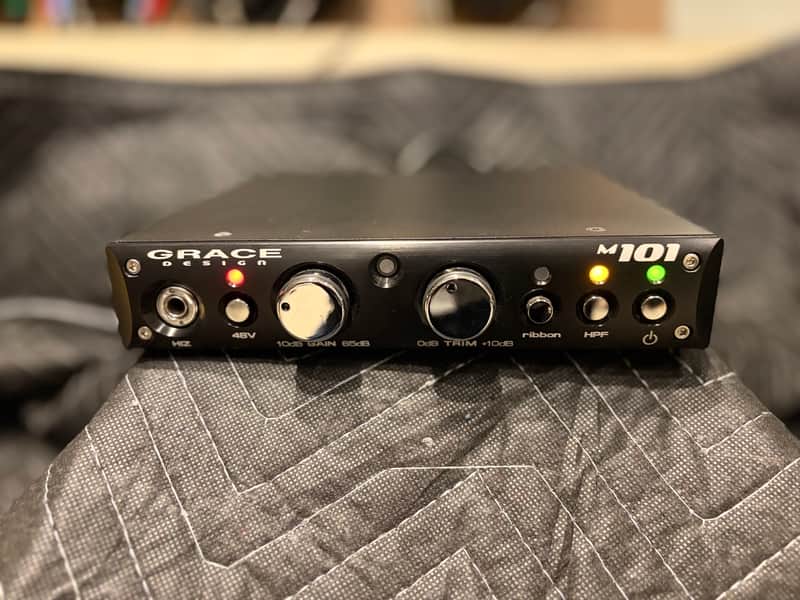Grace Design m101 Single Channel Mic Preamp 2010s - Black image 1