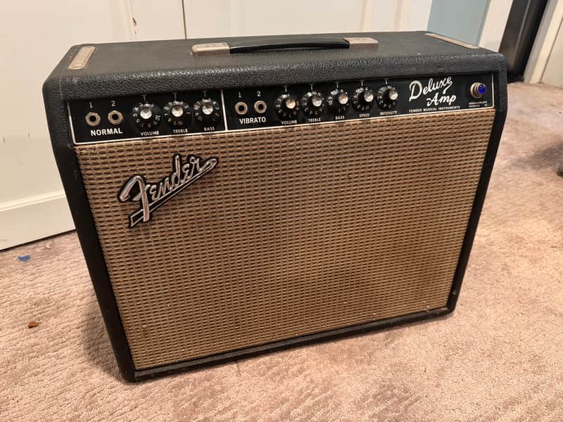Fender Deluxe AB763 1964 - Blackface image 1