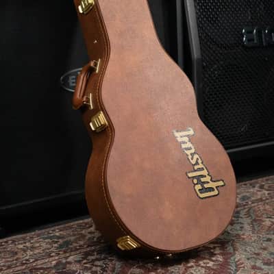 Gibson Les Paul Standard 50s Figured Top Electric Guitar - Honey Amber with Hardshell Case image 15