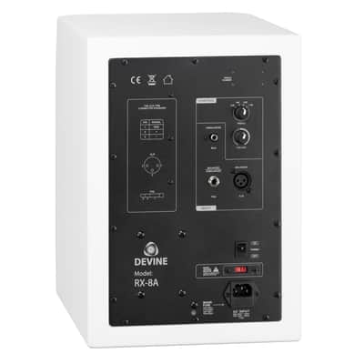 Devine RX-8A White Active Studio Monitor (Single Unit) image 5