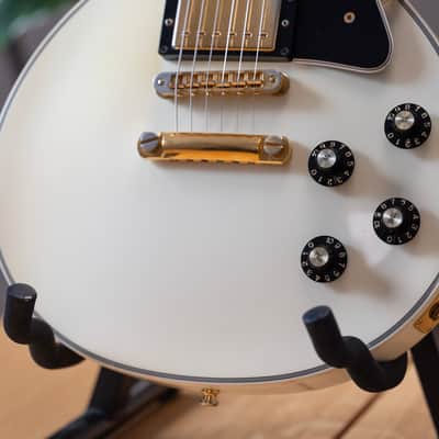 2007 Gibson Custom Les Paul Custom - in Naturally Aged Alpine White image 3