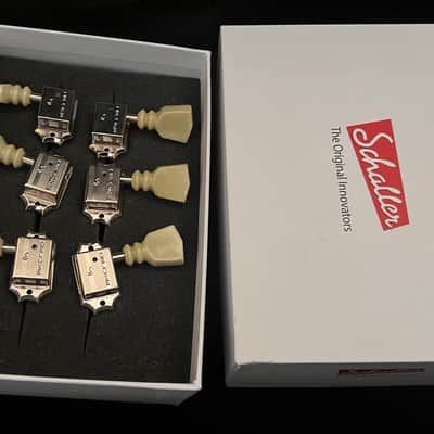 Original Schaller Deluxe 3+3 Tuners image 1