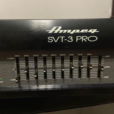 Ampeg SVT-3 PRO 450-Watt Rackmount Bass Amp Head 1999 - 2006 - Black image 2