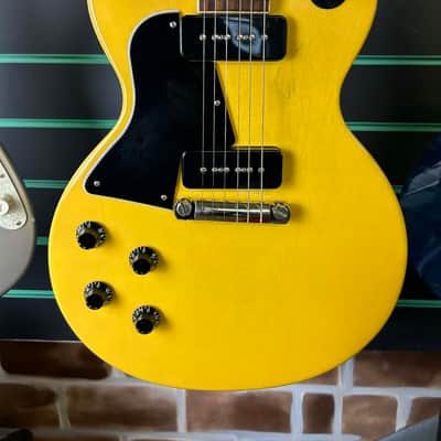Gibson Les Paul Special TV Yellow 2019 Left-Handed Electric Guitar image 4