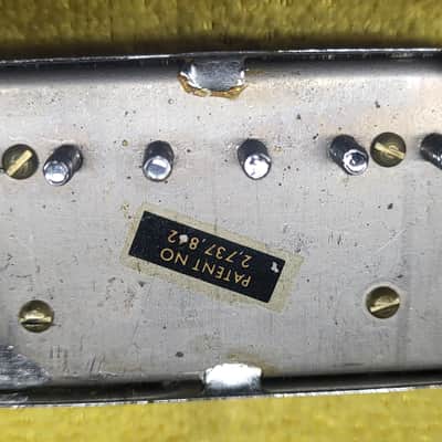Gibson Patent # Pickup Late 1965 - Chrome image 4