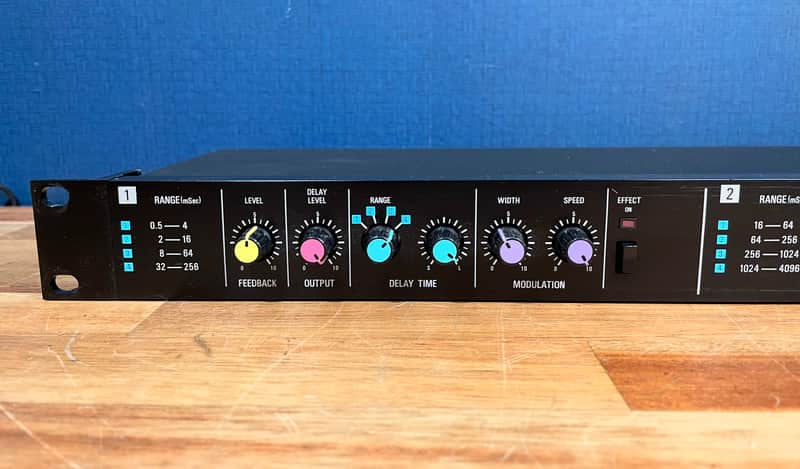 Maxon DD1000 Dual Digital Delay - 80's Vintage Rack | Reverb Australia
