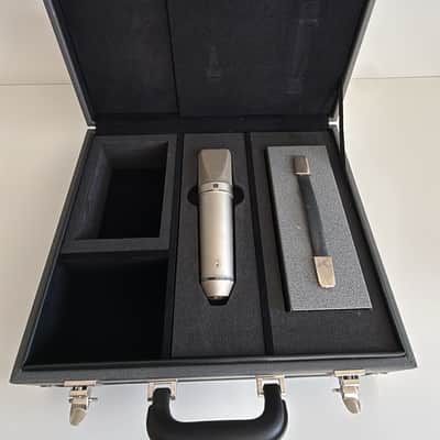 Neumann U 67 Set Large Diaphragm Multipattern Tube Condenser Microphone Reissue 2018 - Present - Nickel image 1