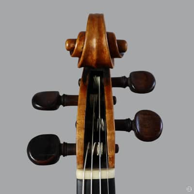 Fine Handmade Violin c.1900 – Joseph Guarnerius fecit Cremonae anno 1746 – Powerful Tone, Fully Restored image 11