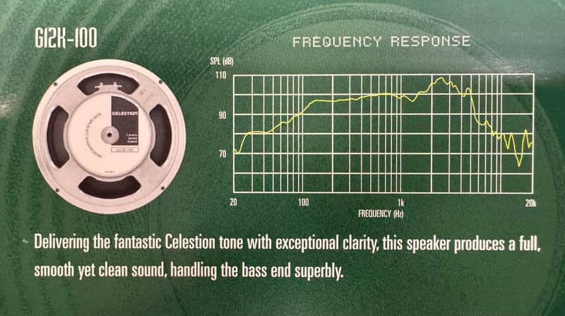 Celestion Made in UK G12H-100 8Ohm image 1