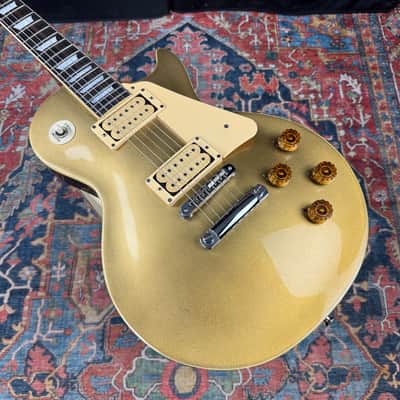 *Video* Aria Pro II Les Paul Gold Top Model LS600 Slab Mahogany - 1980 image 9