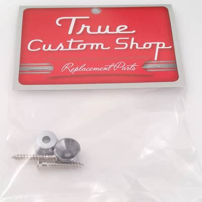 True Custom Shop® Chrome '60's Vintage Reissue Strap Button for Fender Stratocaster and Telecaster image 5