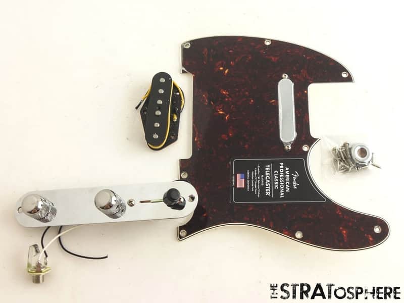 Fender American Professional Classic Telecaster LOADED PICKGUARD Tele Tortoise image 1