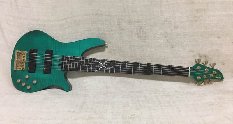 Yamaha RBX 6JM 6 String Bass Guitar John Myung Signature Turquoise