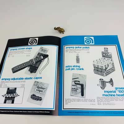 Ampeg Guitar & Amplifier Accessories Pack 1973 image 5