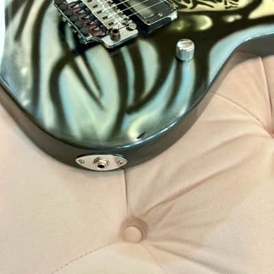 CHARVEL MODEL 2 FROM THE 1980s WITH A CUSTOM PAINT JOB READY FOR A NEW HOME image 5