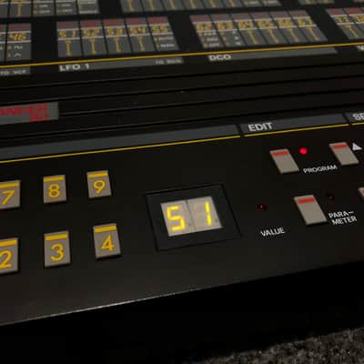 very rare Siel Expander 80 (EX-80) - Analog Polyphonic Synthesizer, Vintage, 1980s, Made In Italy image 2