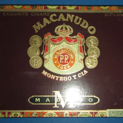 Macanudo Cigar box for build 2000's - Glossy brown image 8