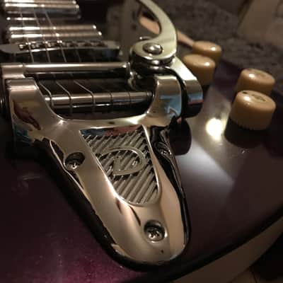 Danelectro Hodad 1998-2001 - Metallic Purple w/ Bigsby & "Amp In Bag" image 14